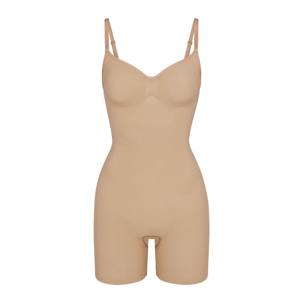 Skims Seamless Sculpt Mid Thigh Bodysuit